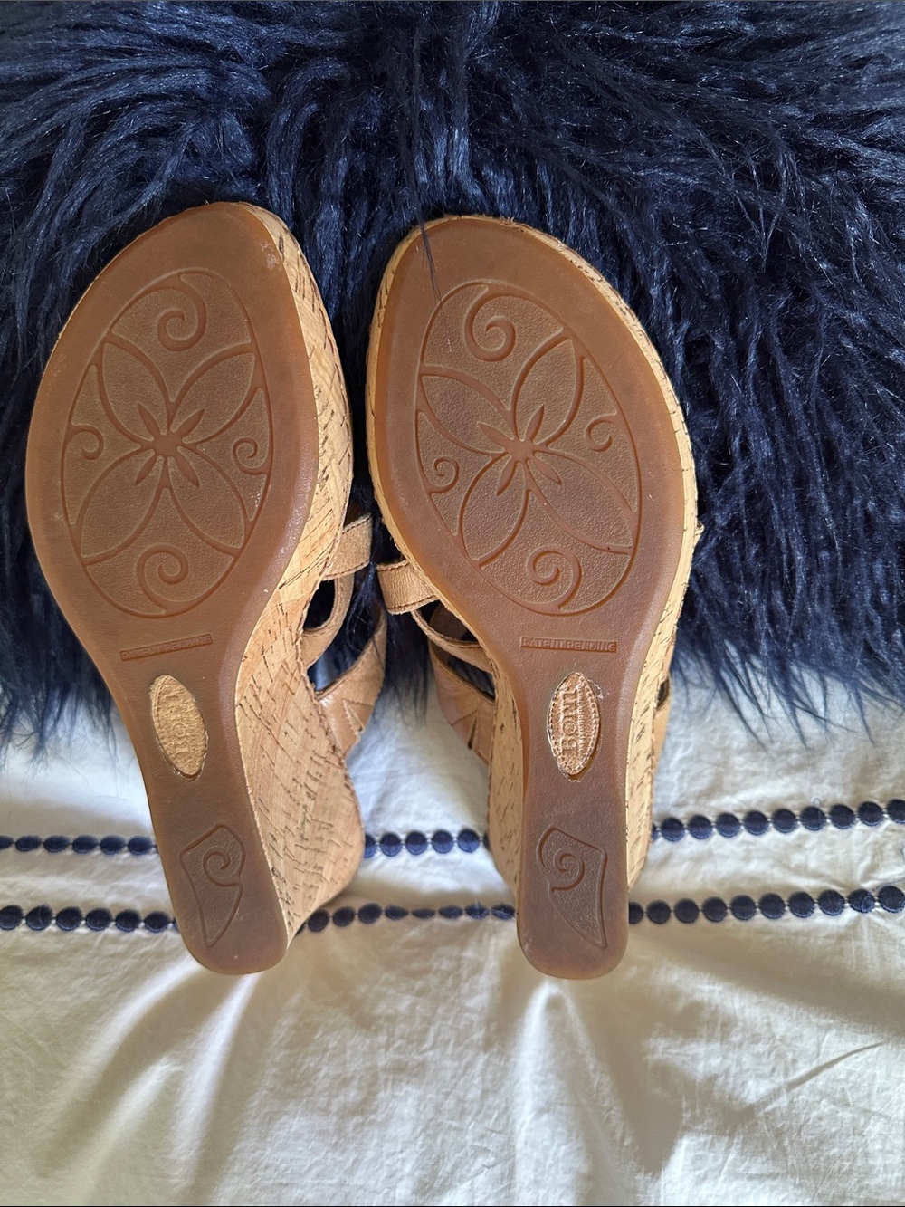 Born Tan Multi-Strap Slide Sandals - Picture 3 of 4